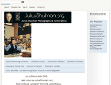 Tablet Screenshot of juliusshulman.org